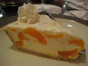 mandarine cream pie